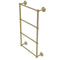 Allied Brass Prestige Regal Collection 4 Tier 36 Inch Ladder Towel Bar with Dotted Detail PR-28D-36-SBR
