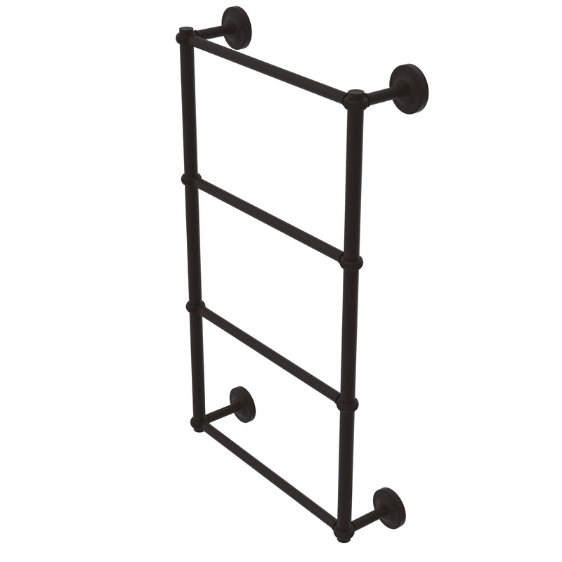 Allied Brass Prestige Regal Collection 4 Tier 24 Inch Ladder Towel Bar with Twisted Detail PR-28T-24-ORB