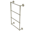 Allied Brass Prestige Regal Collection 4 Tier 24 Inch Ladder Towel Bar with Twisted Detail PR-28T-24-PNI