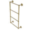 Allied Brass Prestige Regal Collection 4 Tier 24 Inch Ladder Towel Bar with Twisted Detail PR-28T-24-UNL
