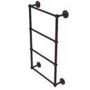 Allied Brass Prestige Regal Collection 4 Tier 24 Inch Ladder Towel Bar with Twisted Detail PR-28T-24-VB