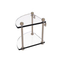 Allied Brass Two Tier Corner Glass Shelf PR-3-PEW
