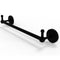 Allied Brass Prestige Regal Collection 18 Inch Towel Bar with Integrated Hooks PR-41-18-PEG-BKM