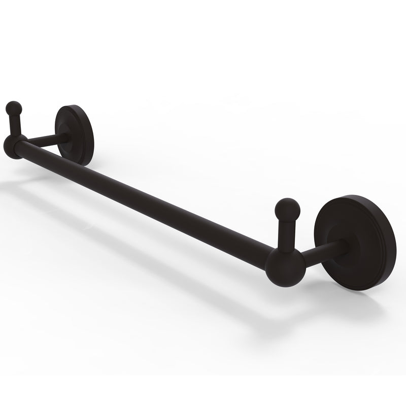 Allied Brass Prestige Regal Collection 18 Inch Towel Bar with Integrated Hooks PR-41-18-PEG-ORB