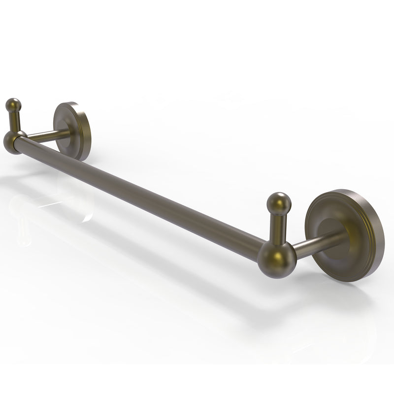 Allied Brass Prestige Regal Collection 30 Inch Towel Bar with Integrated Hooks PR-41-30-PEG-ABR