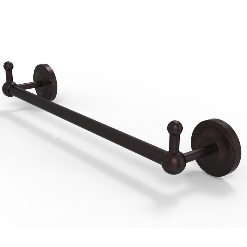 Allied Brass Prestige Regal Collection 30 Inch Towel Bar with Integrated Hooks PR-41-30-PEG-ABZ