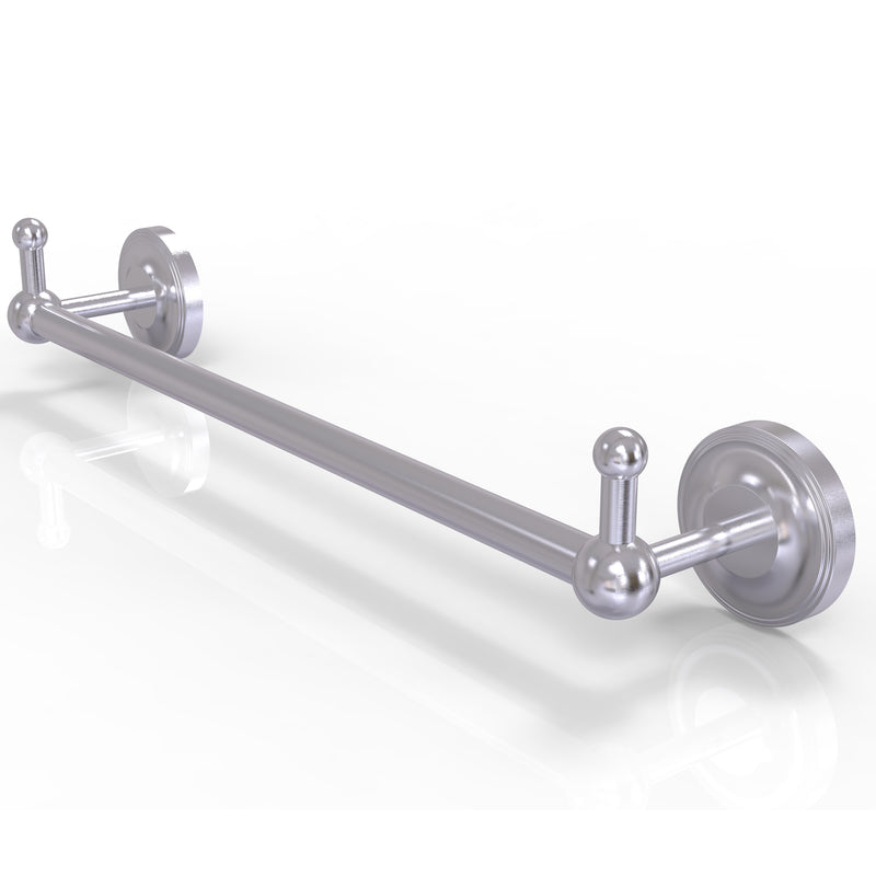 Allied Brass Prestige Regal Collection 30 Inch Towel Bar with Integrated Hooks PR-41-30-PEG-SCH