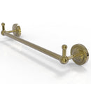 Allied Brass Prestige Regal Collection 30 Inch Towel Bar with Integrated Hooks PR-41-30-PEG-UNL