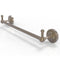 Allied Brass Prestige Regal Collection 36 Inch Towel Bar with Integrated Hooks PR-41-36-PEG-PEW