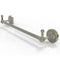 Allied Brass Prestige Regal Collection 36 Inch Towel Bar with Integrated Hooks PR-41-36-PEG-PNI