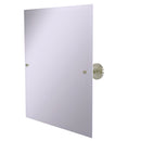 Allied Brass Frameless Rectangular Tilt Mirror with Beveled Edge PR-92-PNI