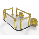 Allied Brass Prestige Regal Collection Wall Mounted Glass Guest Towel Tray PR-GT-5-PB