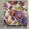 Laural Home Precious Purples and Blues Shower Curtain