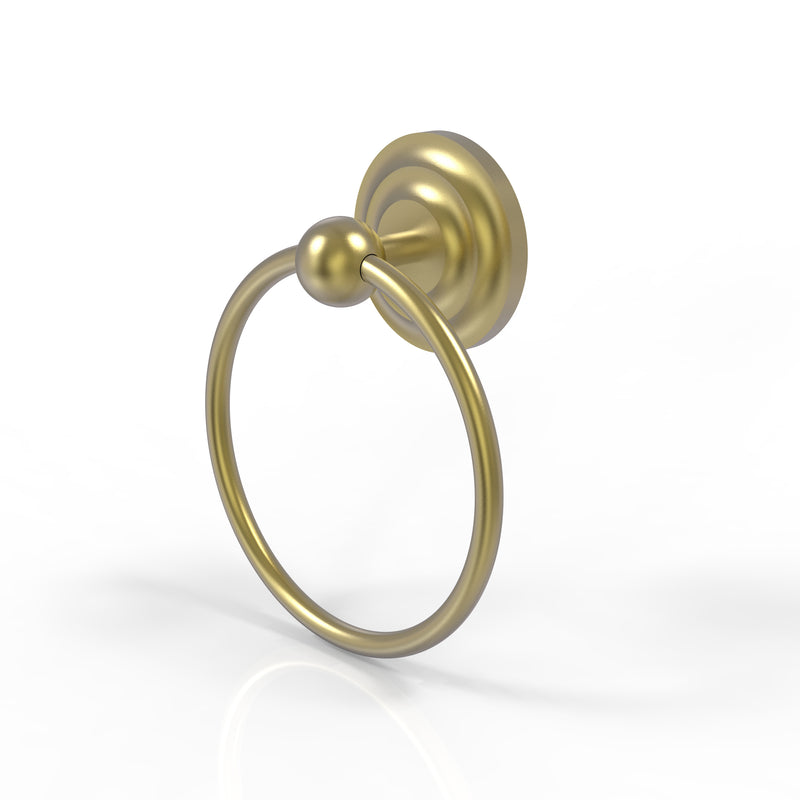 Allied Brass Que New Collection Towel Ring QN-16-SBR