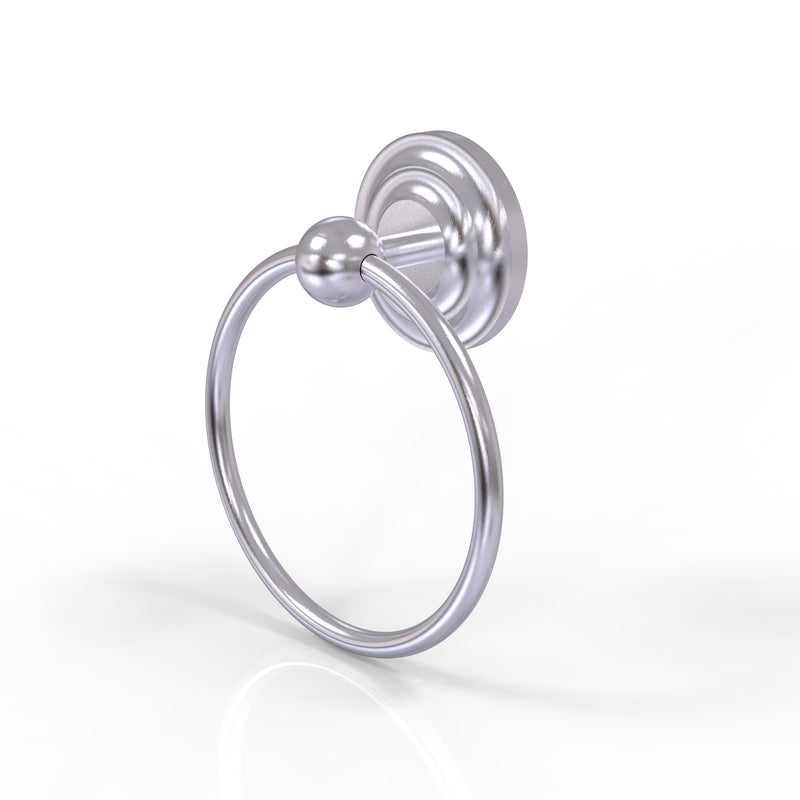 Allied Brass Que New Collection Towel Ring QN-16-SCH