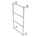 Allied Brass Que New Collection 4 Tier 30 Inch Ladder Towel Bar with Dotted Detail QN-28D-30-SCH