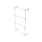 Allied Brass Que New Collection 4 Tier 36 Inch Ladder Towel Bar with Dotted Detail QN-28D-36-WHM