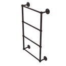 Allied Brass Que New Collection 4 Tier 24 Inch Ladder Towel Bar with Twisted Detail QN-28T-24-VB