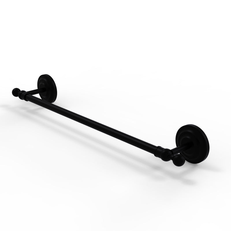 Allied Brass Que New Collection 30 Inch Towel Bar QN-41-30-BKM