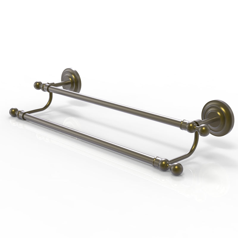 Allied Brass Que New Collection 24 Inch Double Towel Bar QN-72-24-ABR