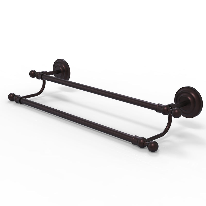 Allied Brass Que New Collection 24 Inch Double Towel Bar QN-72-24-ABZ