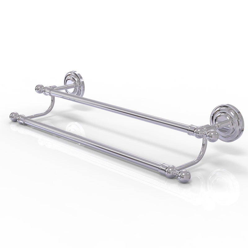 Allied Brass Que New Collection 24 Inch Double Towel Bar QN-72-24-PC