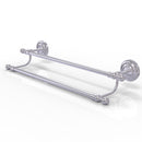 Allied Brass Que New Collection 24 Inch Double Towel Bar QN-72-24-SCH