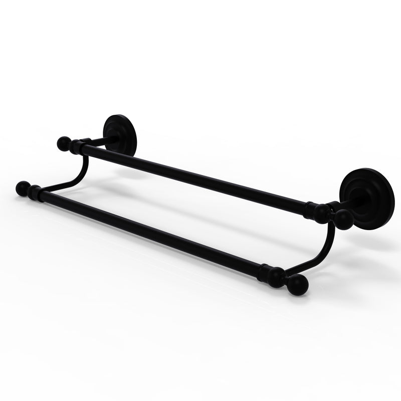 Allied Brass Que New Collection 30 Inch Double Towel Bar QN-72-30-BKM