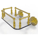 Allied Brass Que New Collection Wall Mounted Glass Guest Towel Tray QN-GT-6-PB