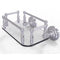 Allied Brass Que New Collection Wall Mounted Glass Guest Towel Tray QN-GT-6-SCH