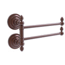 Allied Brass Que New Collection 2 Swing Arm Towel Rail QN-GTB-2-CA