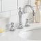 Water Creation Queen 48" Single Sink Quartz Carrara Vanity In Cashmere Gray with F2-0012-01-TL Lavatory Faucet QU48QZ01CG-000TL1201
