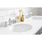 Water Creation Queen 60" Double Sink Quartz Carrara Vanity In Cashmere Gray with F2-0012-01-TL Lavatory Faucet QU60QZ01CG-000TL1201