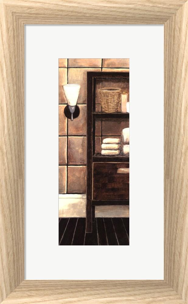 Megan Meagher Modern Bath Elements III White Washed Rounded Oatmeal Faux Wood R476448-AEAEAGJEMY