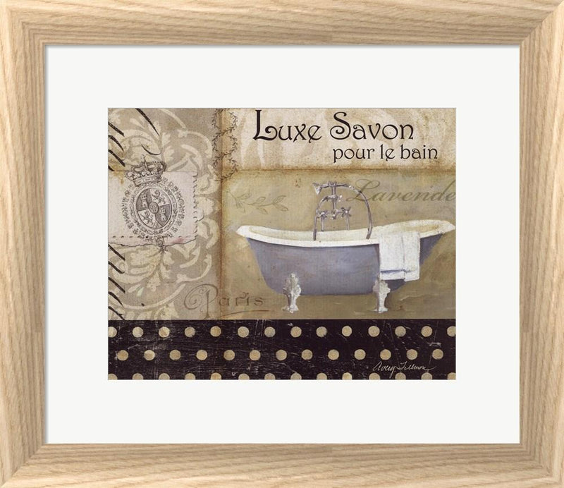 Avery Tillmon Savons de Bains I White Washed Rounded Oatmeal Faux Wood R660225-AEAEAGJEMY