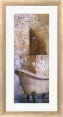 Patricia Pinto Bath Room & Ornaments I White Washed Rounded Oatmeal Faux Wood R679239-AEAEAGJEMY