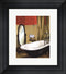 Elizabeth Medley Red Farmhouse Bath II Contemporary Stepped Solid Black with Satin Finish R704494-AEAEAGME8E