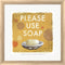 Drako Fontaine Please Use Soap-Mini White Washed Rounded Oatmeal Faux Wood R737177-AEAEAGJEMY