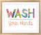 Courtney Prahl Wash Your Hands White Washed Rounded Oatmeal Faux Wood R792853-AEAEAGJEMY