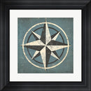 Ryan Fowler Nautical Compass Blue Contemporary Stepped Solid Black with Satin Finish R817730-AEAEAGME8E