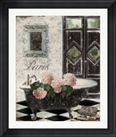 Mindy Sommers Le Bain Hydrangea Contemporary Stepped Solid Black with Satin Finish R821973-AEAEAGME8E