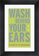 John W. Golden Wash Behind Your Ears Contemporary Stepped Solid Black with Satin Finish R822567-AEAEAGME8E