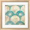 Cleonique Hilsaca Bohemian Sea Tiles I White Washed Rounded Oatmeal Faux Wood R873718-AEAEAGJEMY