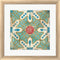 Cleonique Hilsaca Bohemian Sea Tiles III White Washed Rounded Oatmeal Faux Wood R873720-AEAEAGJEMY