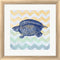 Jean Plout Sea Creatures - Turtle White Washed Rounded Oatmeal Faux Wood R884047-AEAEAGJEMY