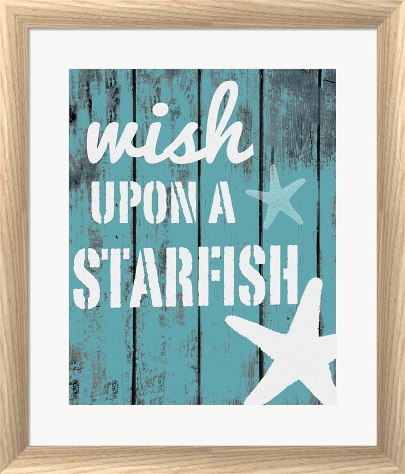 Natasha Wescoat Wish Upon A Starfish White Washed Rounded Oatmeal Faux Wood R890812-AEAEAGJEMY