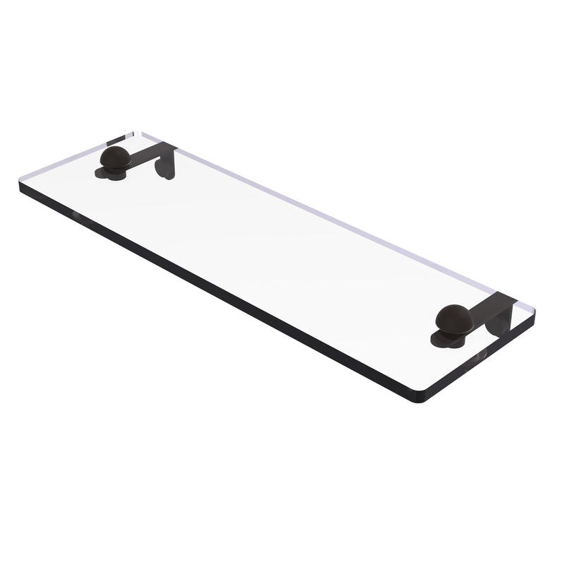 Allied Brass 16 Inch Glass Vanity Shelf with Beveled Edges RC-1-16-ORB