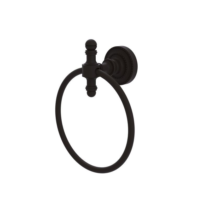 Allied Brass Retro Dot Collection Towel Ring RD-16-ORB