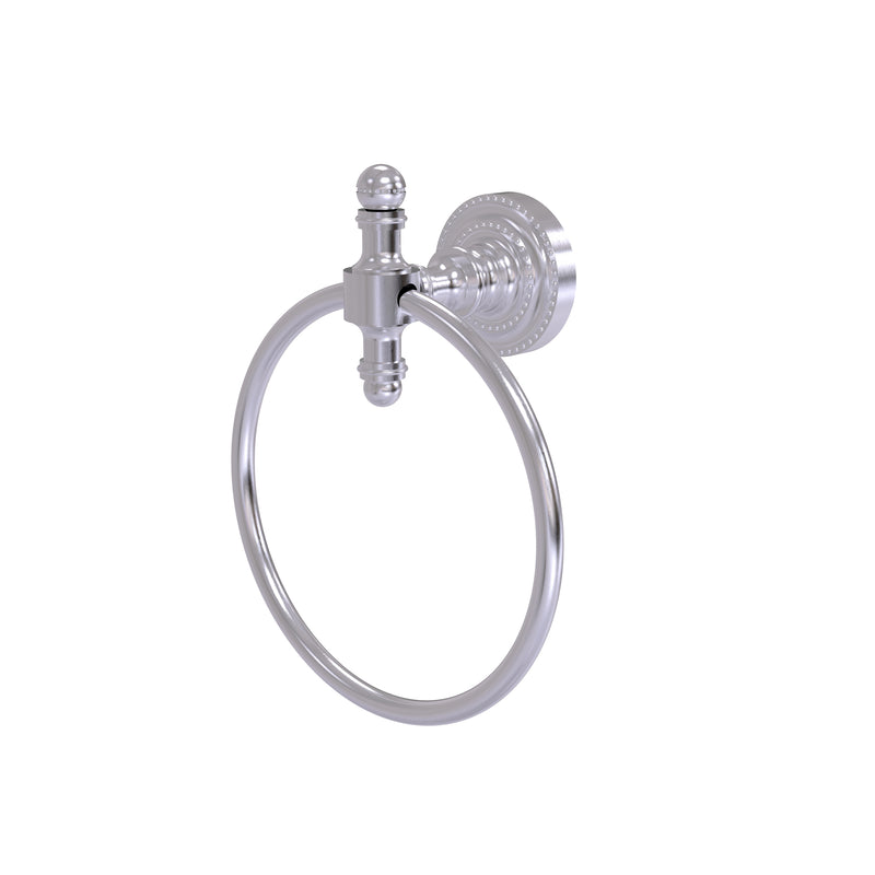 Allied Brass Retro Dot Collection Towel Ring RD-16-SCH