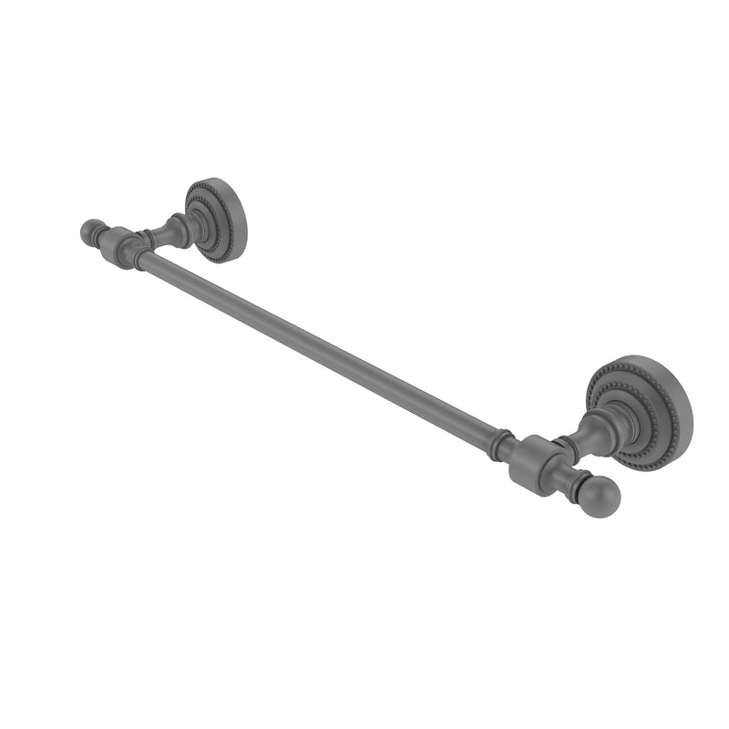 Allied Brass Retro Dot Collection 36 Inch Towel Bar RD-31-36-GYM